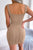 Cable-Knit Sleeveless Mini Dress